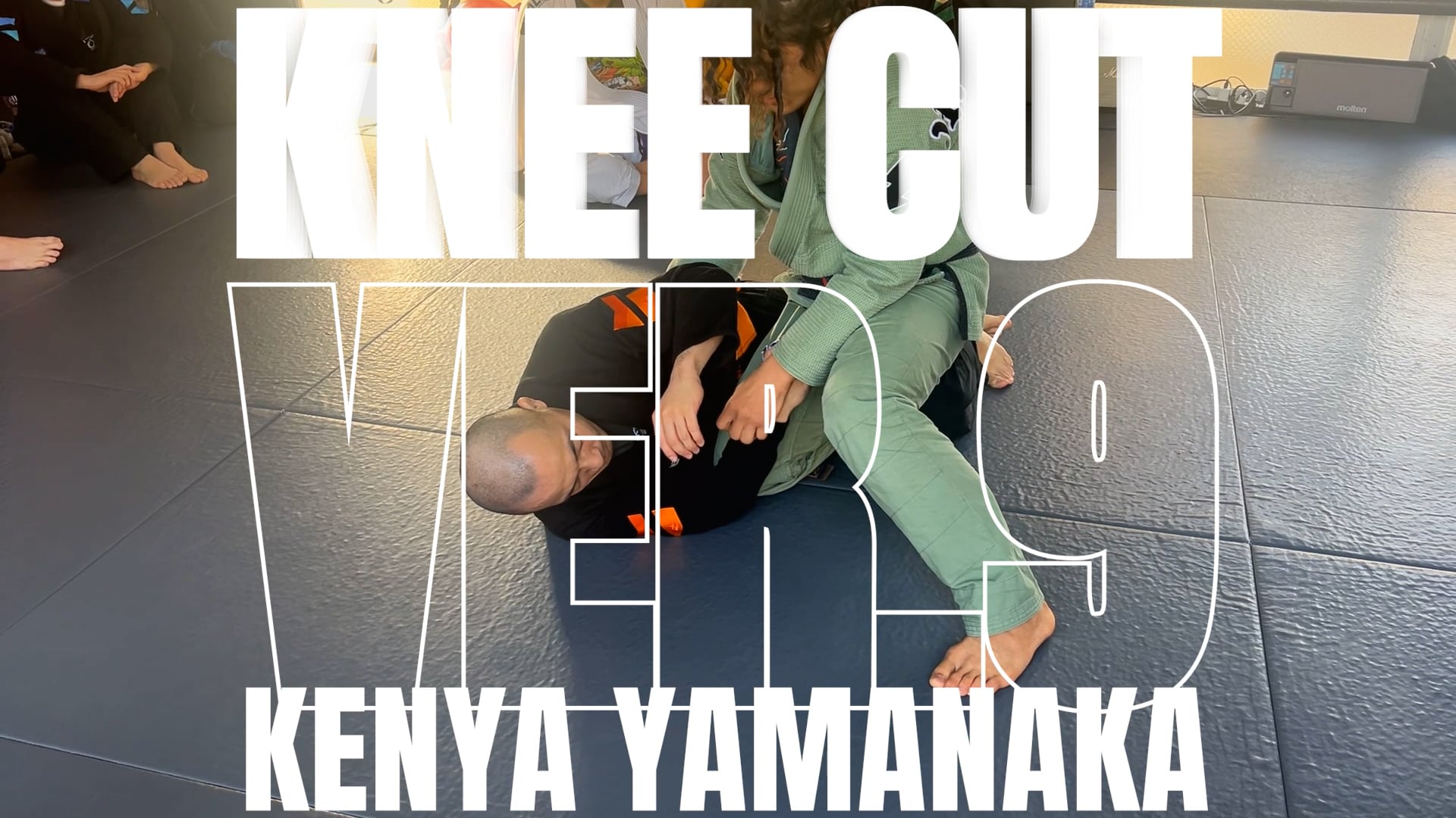 KNEE CUT PASSING AGAINST TURTLE GUARD/KENYA YAMANAKA
