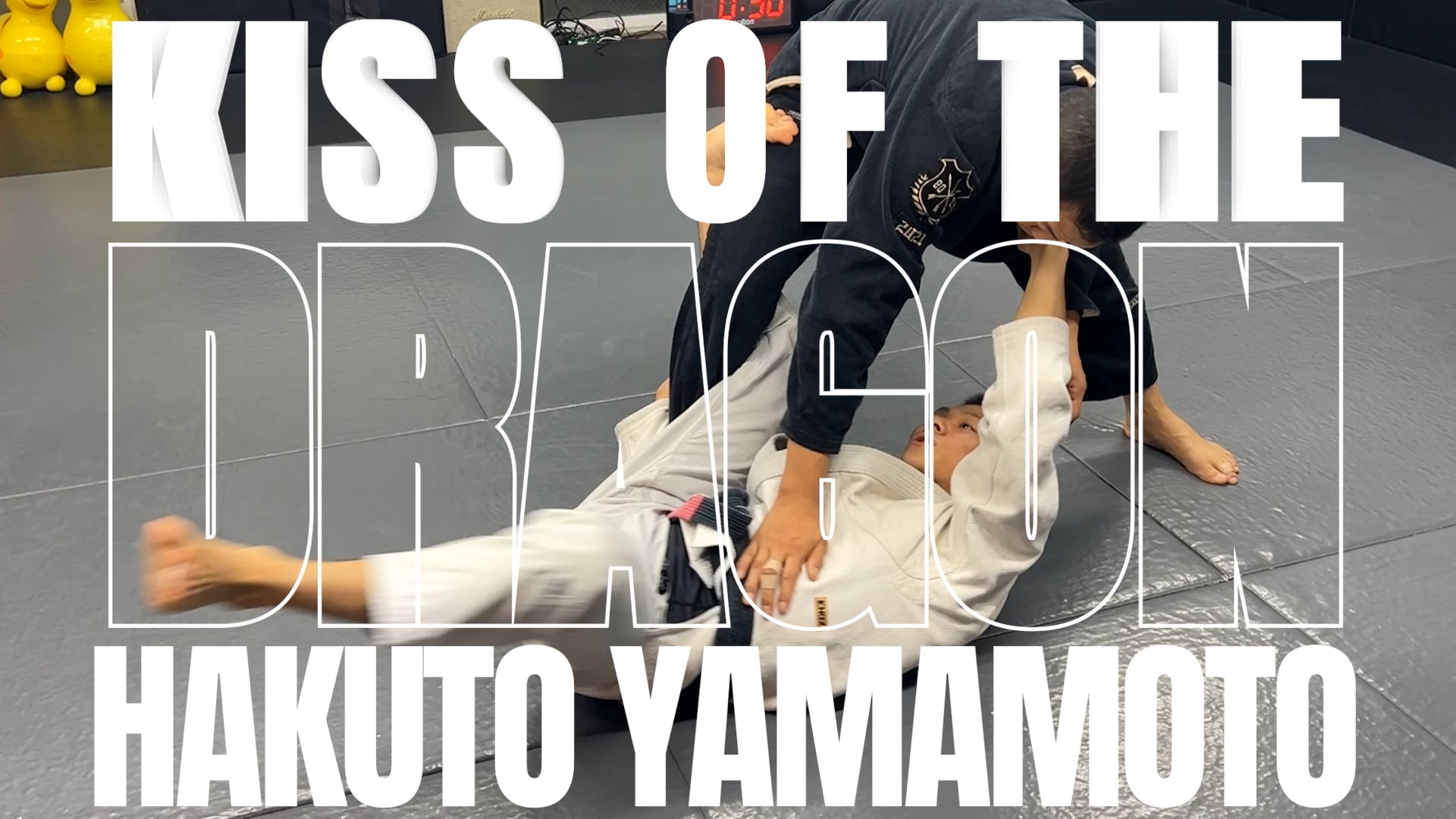 KISS OF THE DRAGON FROM REVERSE DE LA RIVA GUARD/HAKUTO YAMAMOTO